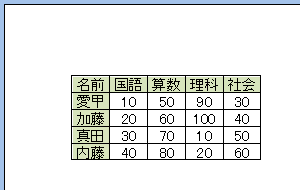 変更前（印刷プレビュー画面）
