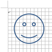 図形の位置が微調整されたことを確認してください