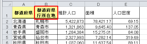 クリックしたセルに書式がコピーされたことを確認してください