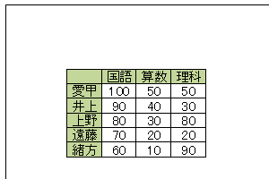 変更前（印刷プレビュー画面）