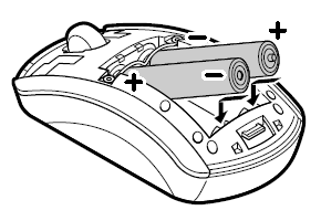 電池を交換します