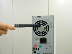 通風孔のお手入れ方法