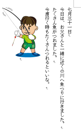文章が縦書きに変更されたことを確認してください