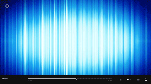 動画が再生されたことを確認してください