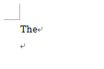 変換後：「The」