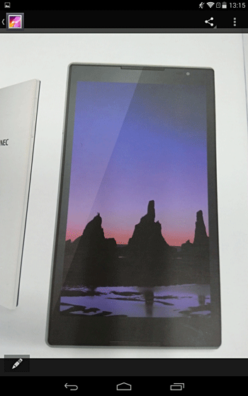 写真が表示されます