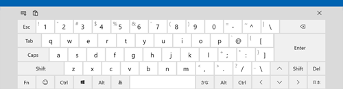 標準キーボード