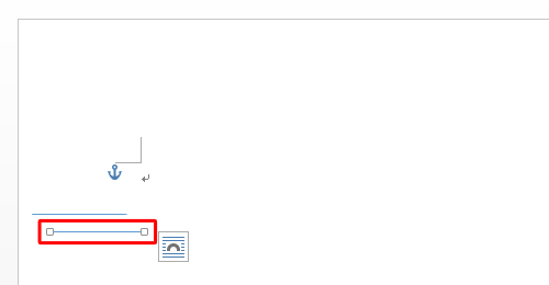 描いた直線をクリックして、キーボードの「Ctrl」キーを押しながら「C」キーを押してコピーしたあと、再度キーボードの「Ctrl」キーを押しながら「V」キーを押して貼り付けます