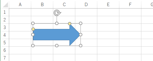 図形が挿入されたことを確認してください
