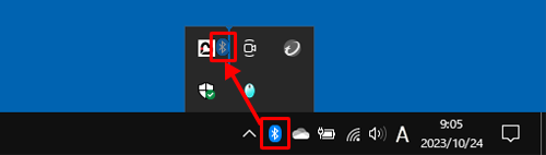 非表示にしたいアイコンをドラッグし、隠れているインジケーターの一覧が表示されたら、アイコンを置きたい場所で指を離します