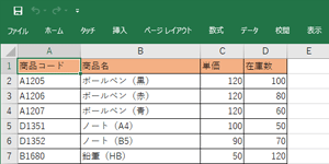 タブだけが表示されている状態
