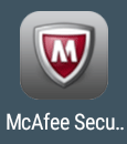 「McAfee Security」アイコン
