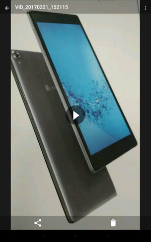 撮影した映像が表示されます