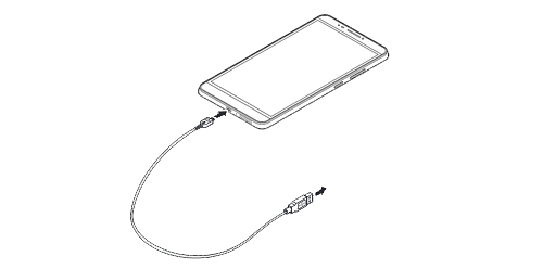 USBケーブルを使用して、タブレットとパソコンを接続します