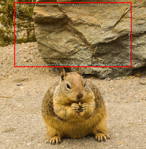 文字を入れたいところをドラッグし、範囲を指定します