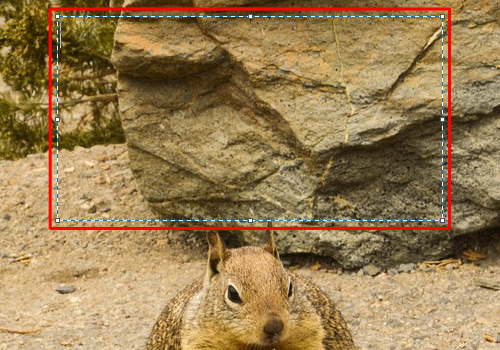 文字以外の背景部分が透明な場合