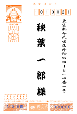 表面の差出人が非表示