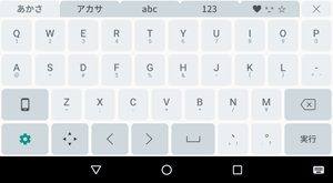 「QWERTY」配列