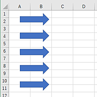 整列後（一例）