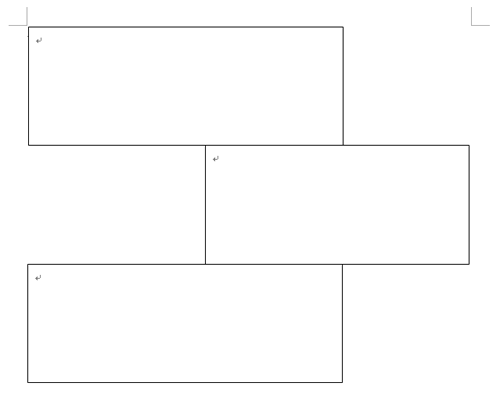 テキストボックスを複数作成します