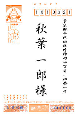 表面の差出人が非表示