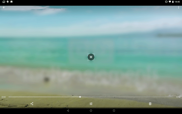 再生画面に切り替わり、再生が開始されます
