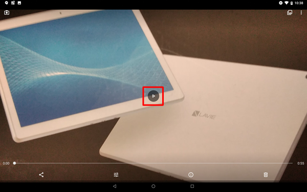 撮影した映像が問題なく再生されるか確認してください