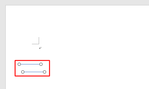 2本の直線を選択します