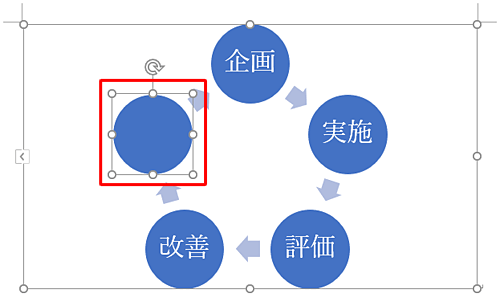 項目が追加されたら、任意の文字を入力します