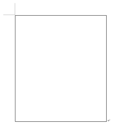 四角い枠が表示される設定