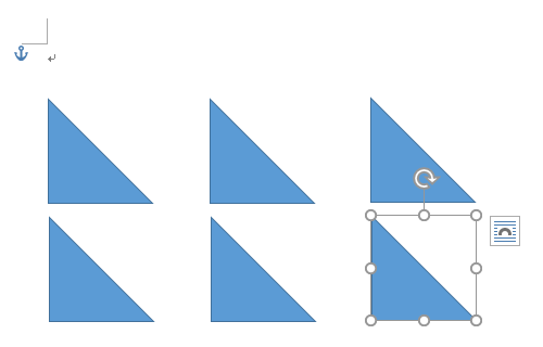 クリックまたはドラッグして必要な数だけ図形を描画します