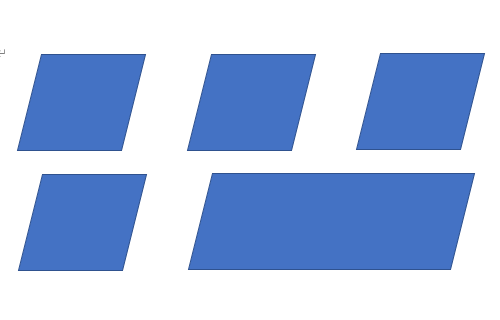 必要に応じて、挿入した図形の位置やサイズを調整してください