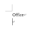 変換後：「Office」