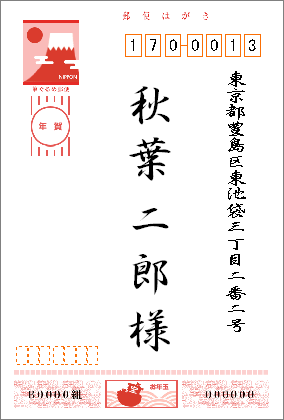 表面の差出人が非表示