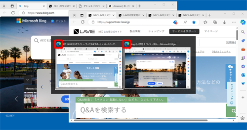 ウィンドウのみを開く