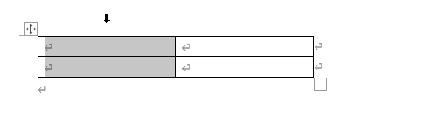 1列目を選択します
