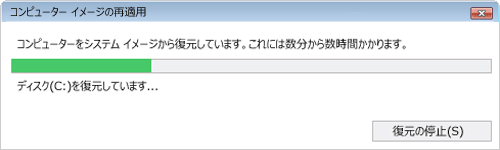 しばらく待ちます