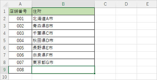 ファイルを開きます