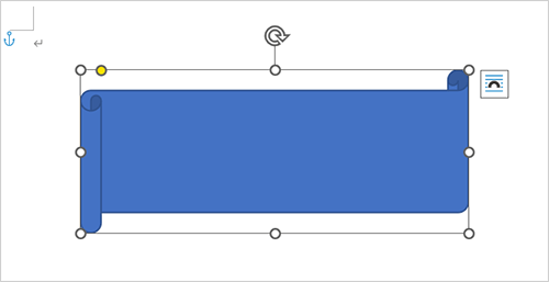 図形が挿入されたことを確認してください