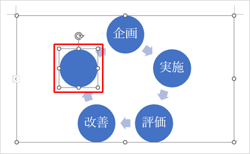 項目が追加されたら、任意の文字を入力します