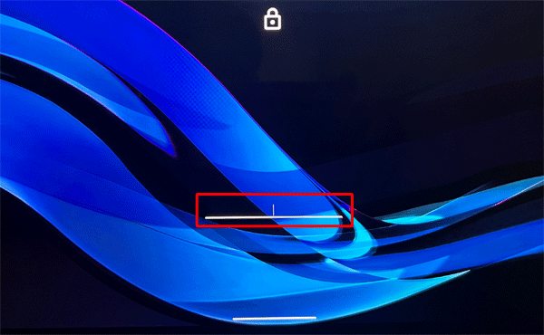 パスワードを入力する際にキーボードが表示されない場合は、入力欄を一度タップするとキーボードが表示されます
