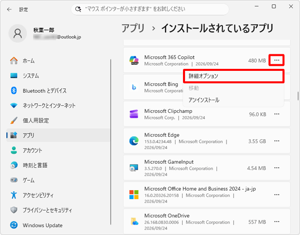 2-補足　Microsoft Storeアプリの表示（一例）