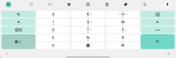 「GODANキーボード」配列