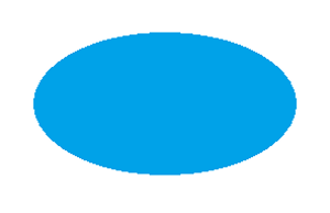 輪郭線がない図形(一例)