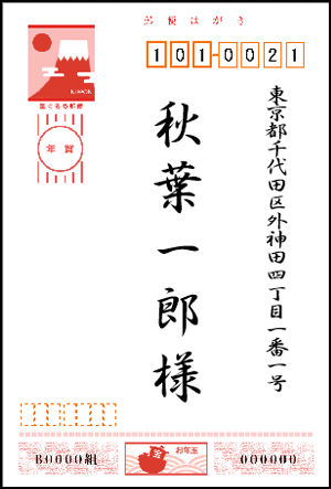表面の差出人が非表示