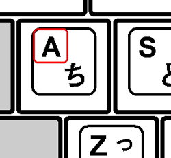ローマ字入力