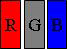 R、B点灯