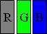 G、B点灯