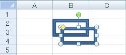 図形が選択された状態で、キーボードの「Ctrl」＋「D」キーを押すと、図形が複製されます