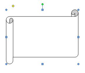 マウスポインターが「＋」に変わったことを確認し、文書内の任意の場所でドラッグして図形を描画します